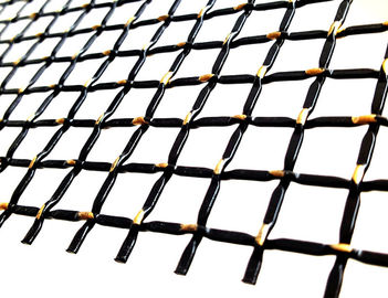 Locked crimped Type สเตนเลสสตีลสถาปัตยกรรมลวดตาข่ายสำหรับออกแบบเฟอร์นิเจอร์