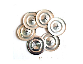 GI / SS รอบตัวล็อคสำหรับ Self Pins ฉนวนกันความร้อนและยึด Anchors