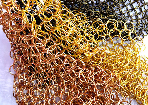 สแตนเลส 304/316 สายแบนโลหะแหวน Mesh กับ 20mm กว้างแหวนสําหรับการรักษาเพดาน