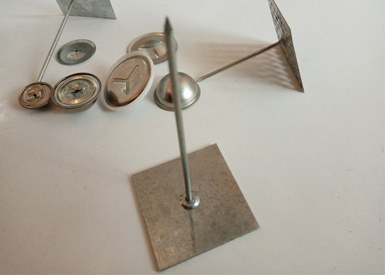 สแตนเลสฉนวนกันความร้อนกาวตนเองหมุด / ตนเองติดฉนวนกันความร้อนไม้แขวนเสื้อหมุด