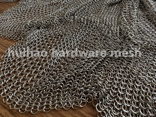 304 Ss Chain Mail แหวนโลหะตาข่าย Drapery สำหรับตกแต่ง Driver