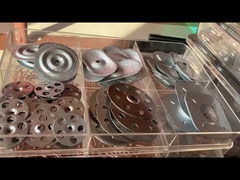 แผ่นเหล็กและเครื่องแนบที่ใช้ในการแนบผิว TPO EPDM ผ่านการกันหนาวกับหลังคา