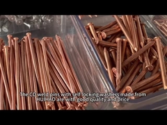 ปิ้นเชื่อม cd insulation ที่ใช้กับเครื่องเชื่อม cd pin สําหรับการกันเสียงทางทะเล