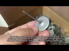 องค์ประกอบของพัดไอโซเลชั่นที่สามารถถอดออกได้: โลหะไร้สแตนเลส