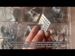 อลูมิเนียมประกอบความแน่นสําหรับผนังและเพดาน, สตางค์ประกอบความแน่น perforated สําหรับหมีหิน