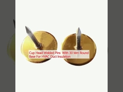 หมึกที่เชื่อมหัวถ้วยด้วยฐานกลมขนาด 30 มม สําหรับอุปกรณ์ประกอบอุปกรณ์ระบายอากาศ