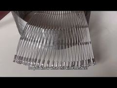 โรงงานจัดหาโดยตรง ตาข่ายสแตนเลสสตีลชนิดปลอกสำหรับใช้งานราวบันได