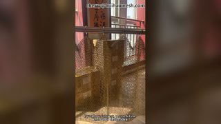 ม่านตาข่ายแหวนโลหะสแตนเลส 316L สำหรับตกแต่งภายในและตกแต่งภายนอก